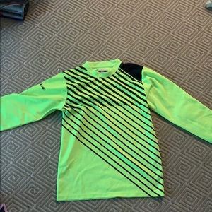 Soccer goalie jersey